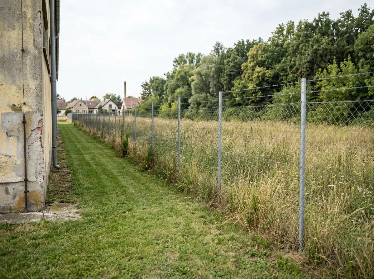 Extensive sites often bordered by green space