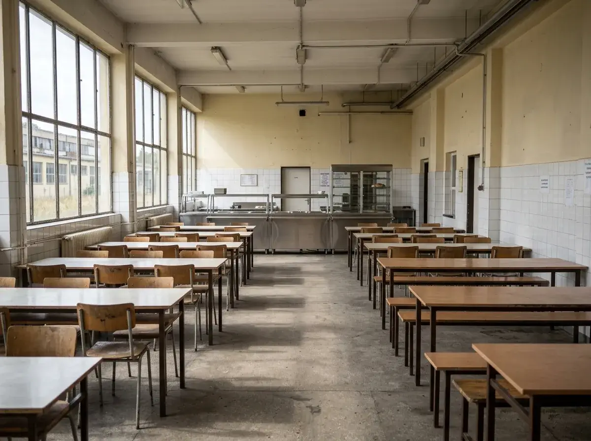 Different risk levels in staff and canteen areas